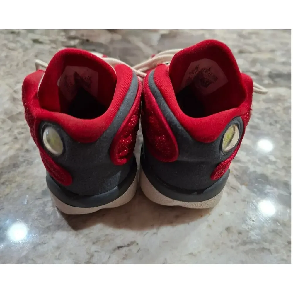 Air Jordan Sneakers 13 Retro Red Flint Toddler 8c 414581 Child